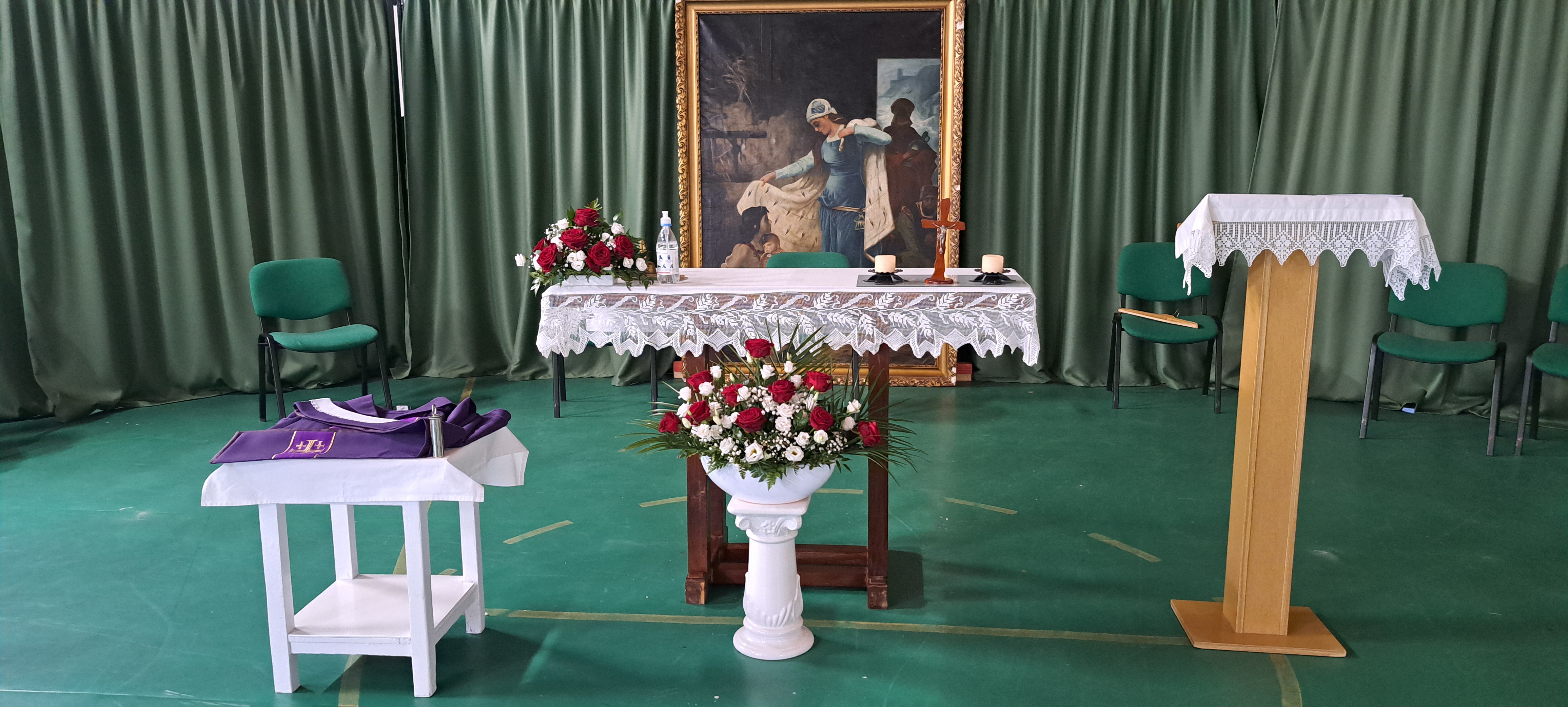 Szentmise előkészülete