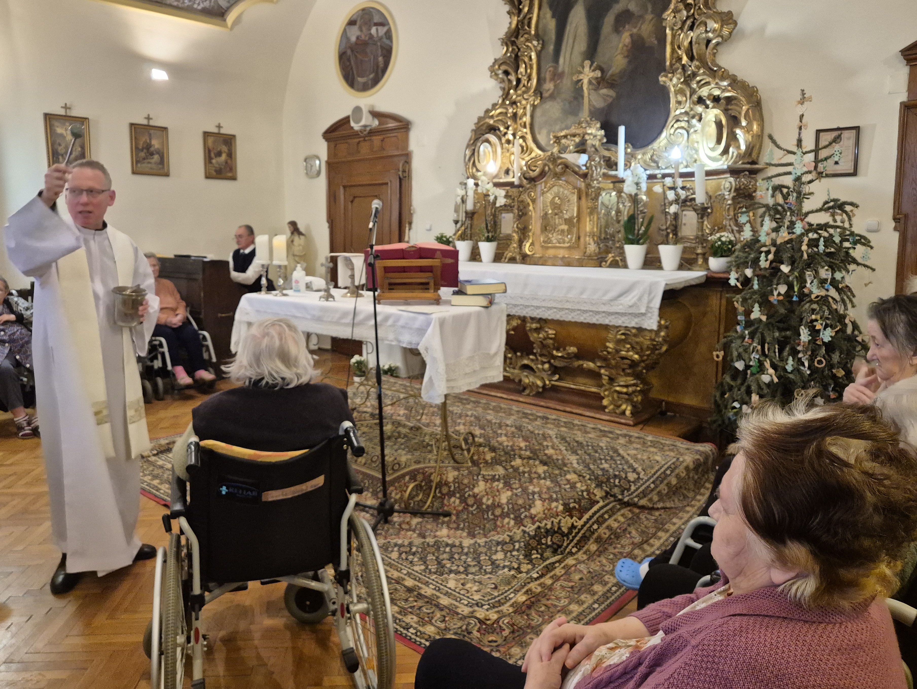 Szentmise és házszentelés