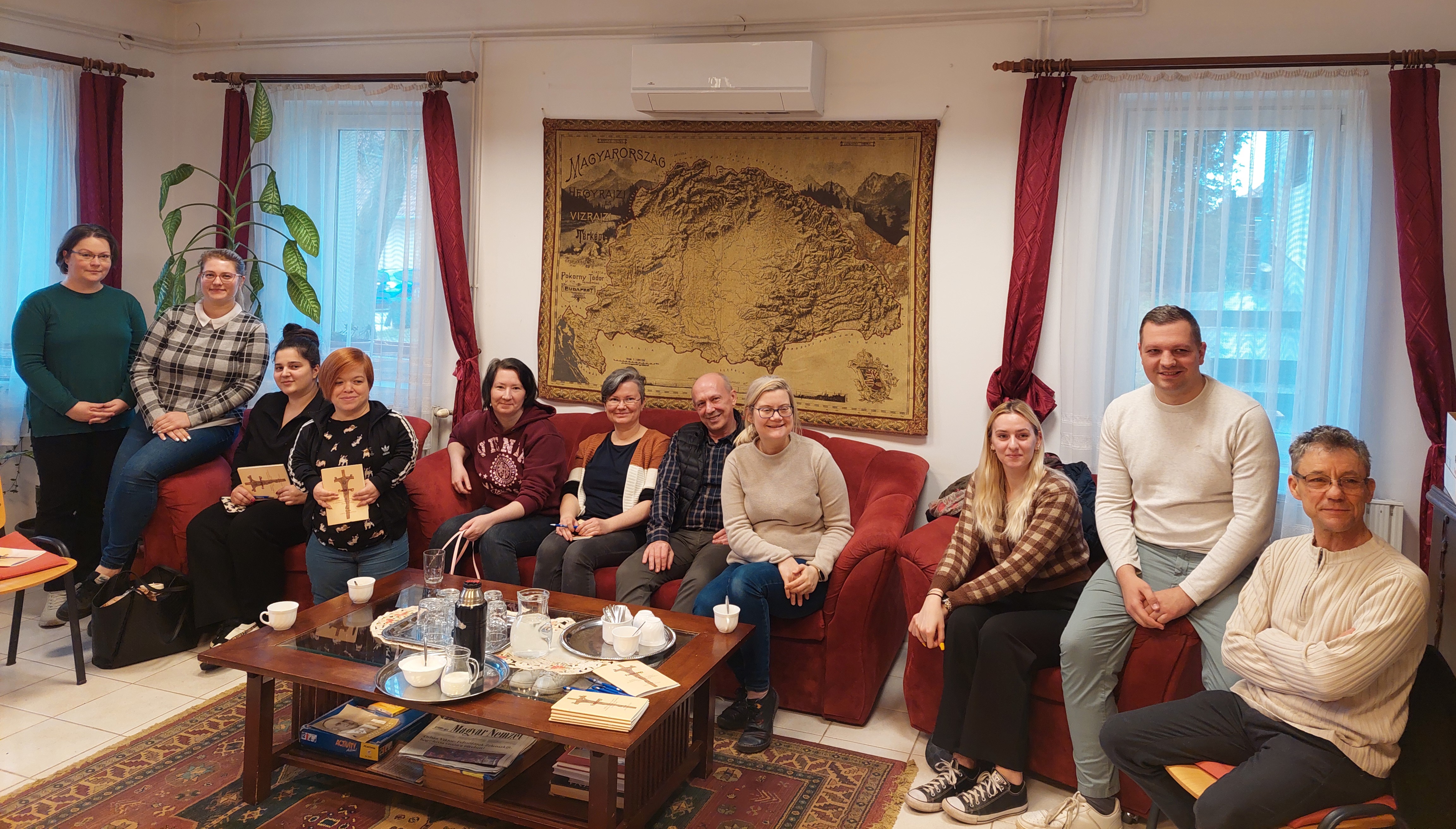 Aporos hallgatók látogatása