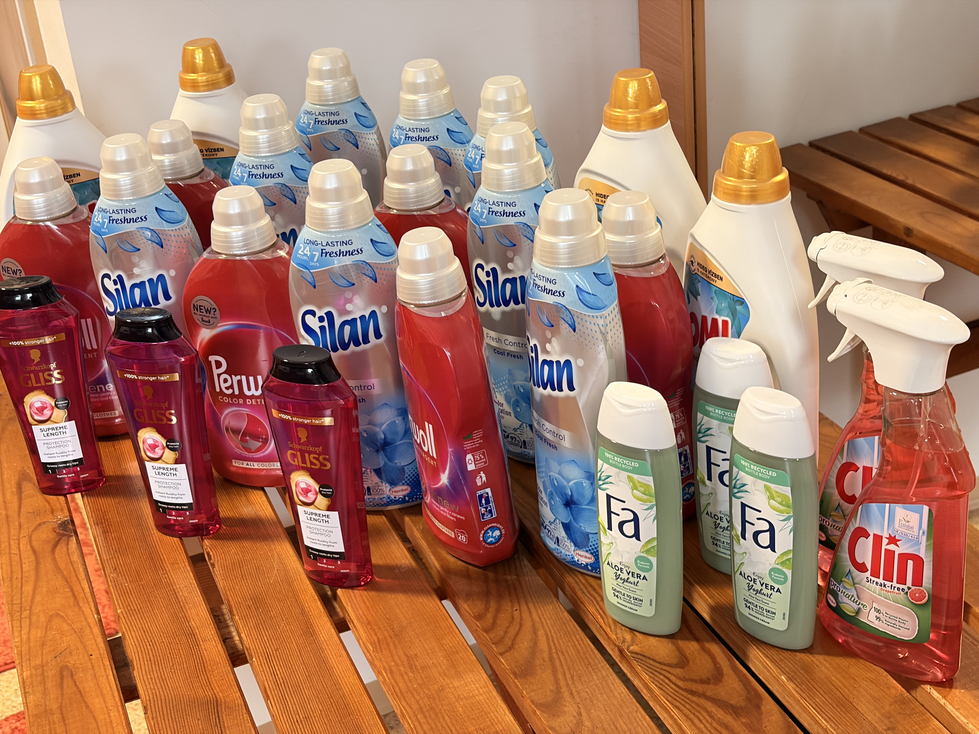 A kapott adomány- Jó minőségű tisztító és tisztálkodószerek.jpeg