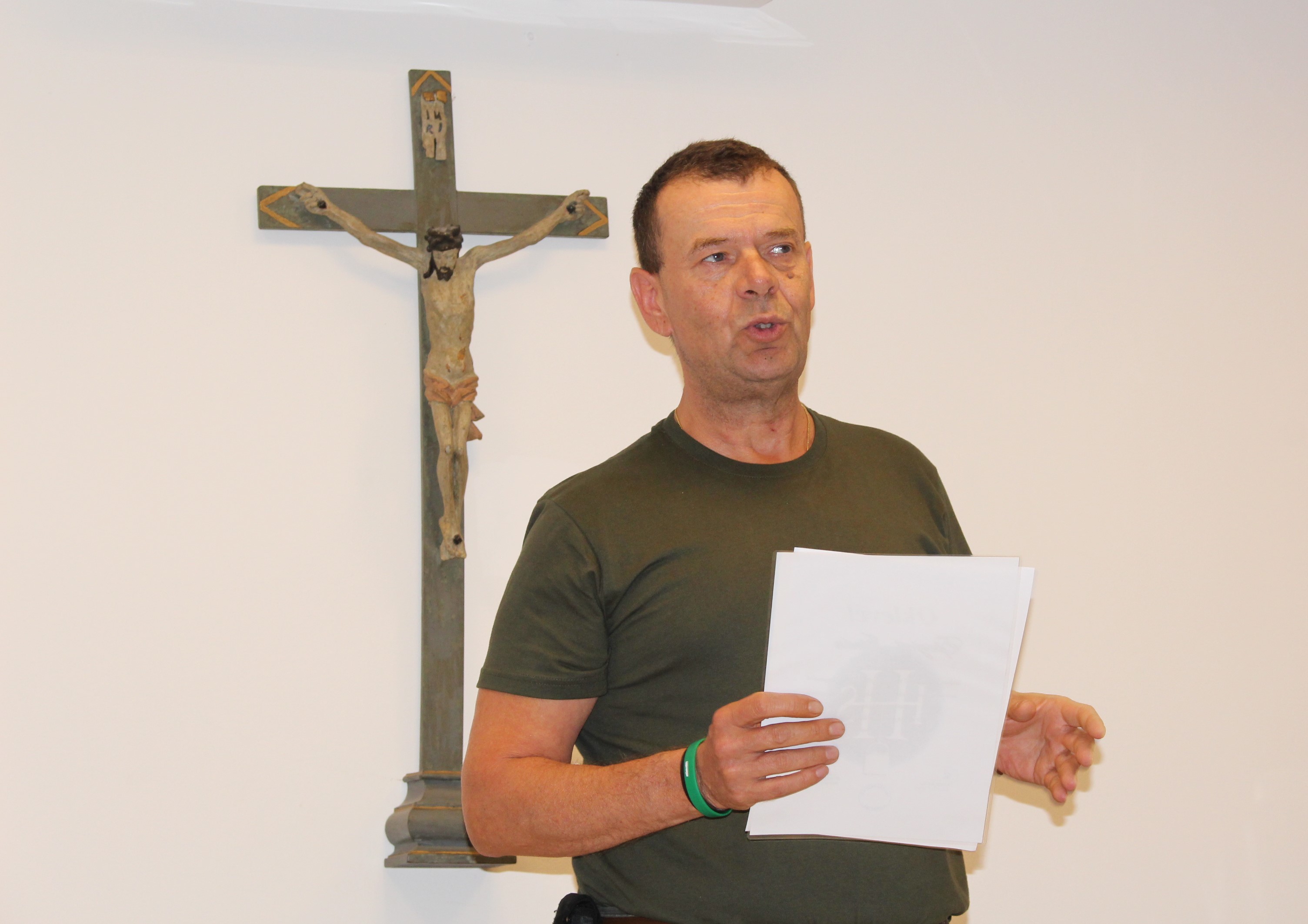 István atya búcsúztatása